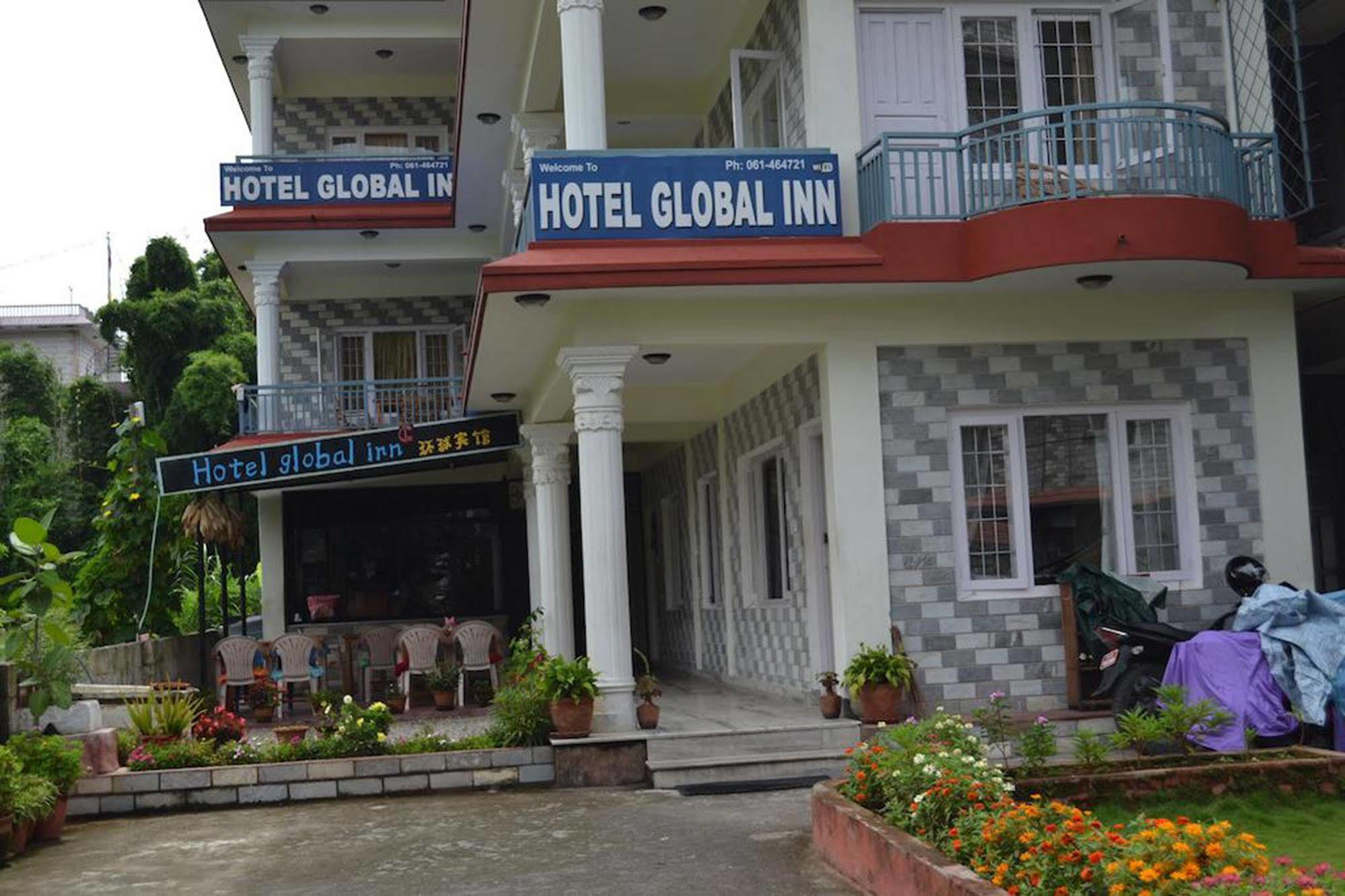 Hotel Global Inn Pokhara Zewnętrze zdjęcie